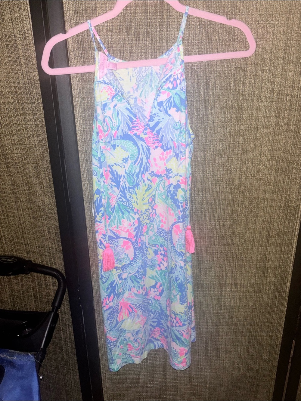 Lilly Mermaid Cove Print in the Margot style xxs
